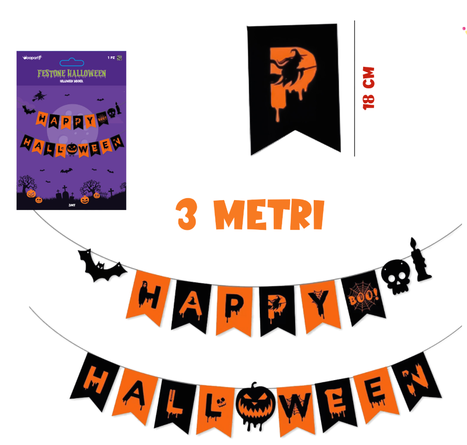 Festone in Carta Halloween