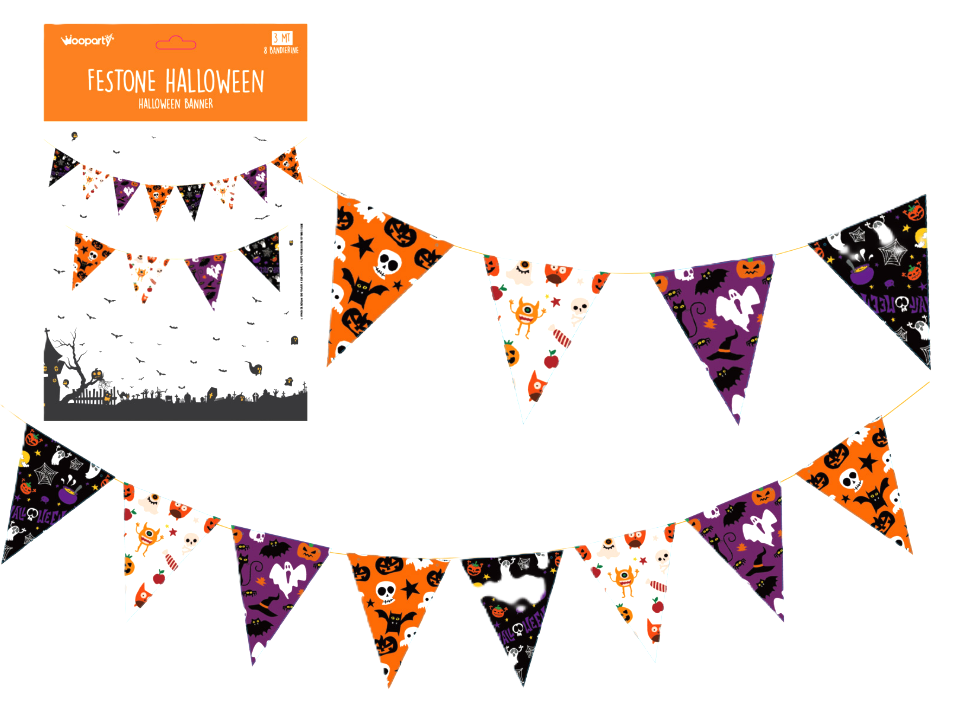 Festone Bandierine Halloween