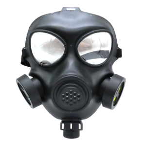 Maschera halloween antigas, maschera con elastico, costume horror per halloween, carnevale e feste a tema