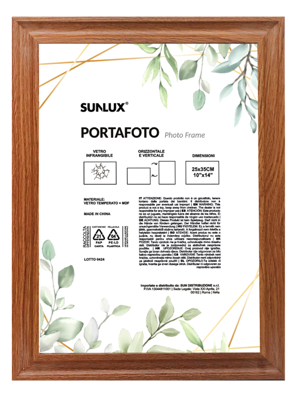 portafoto-25x35-cm-Marrone-in-MDF-01 Portafoto 25x35 cm Marrone in MDF